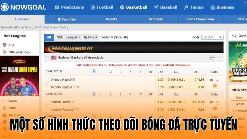 Một số hình thức theo dõi bóng đá trực tuyến